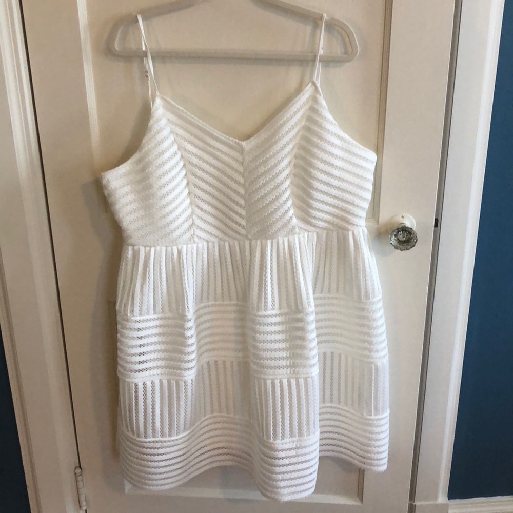 Forever 21 white spaghetti strap dress size 1X